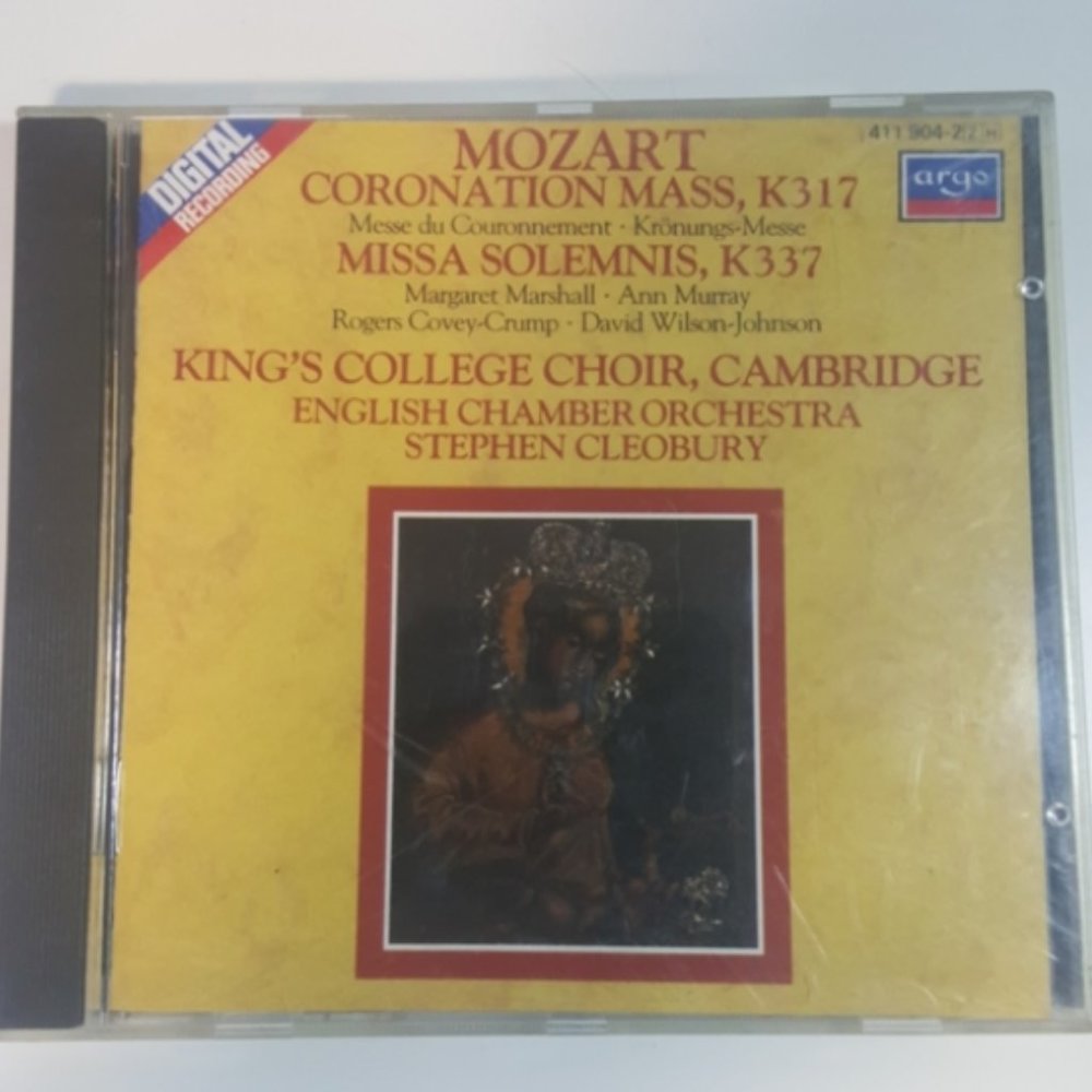 Mozart Coronation Mass K317 (used)